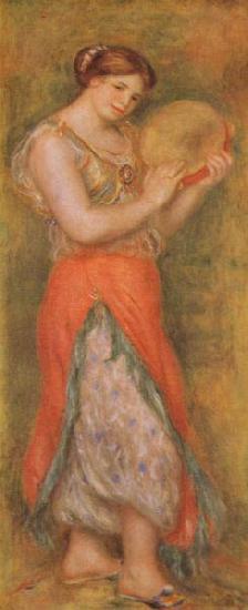 Pierre-Auguste Renoir Tanzerin mit Tamburin oil painting picture
